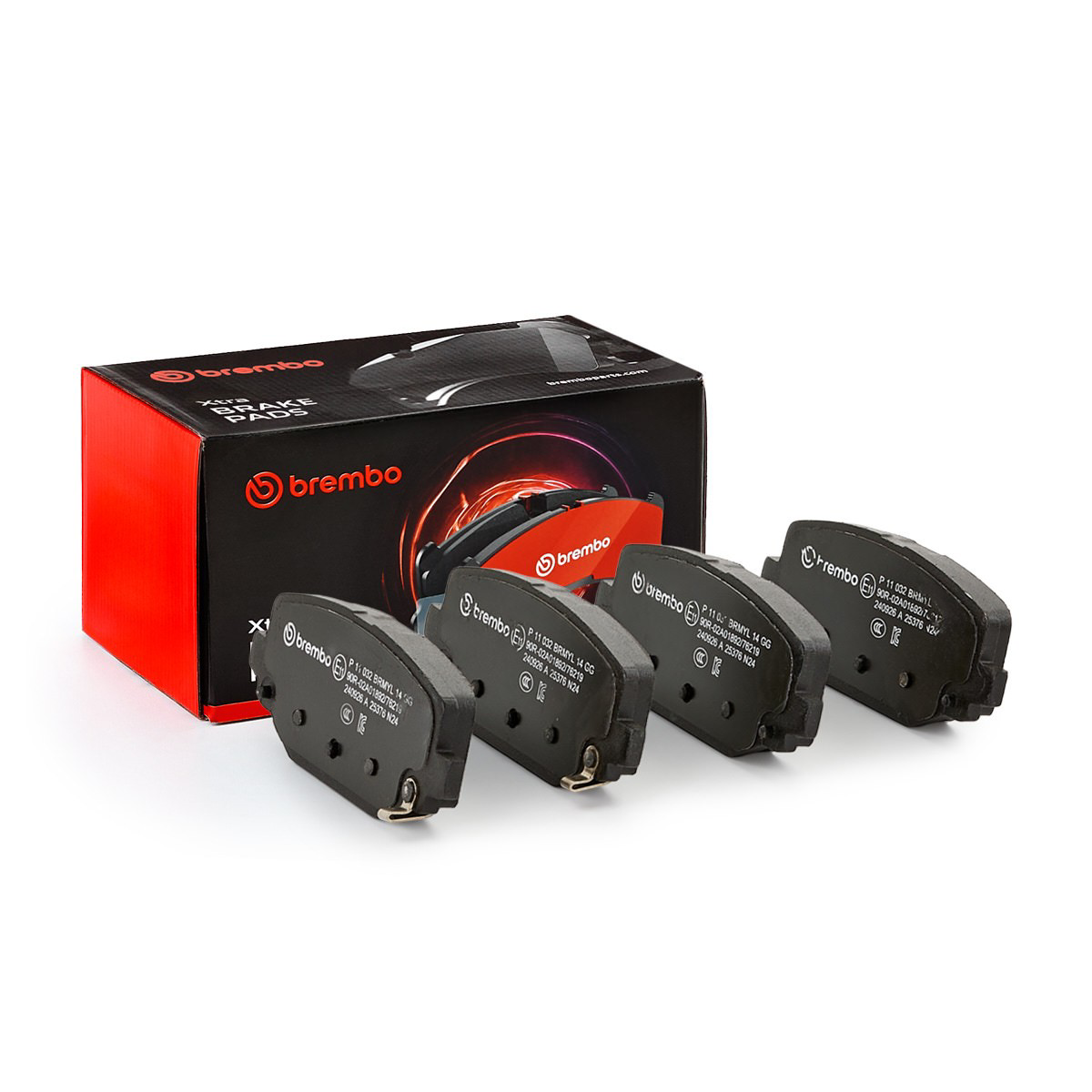 Задние тормозные колодки P11032 Brembo