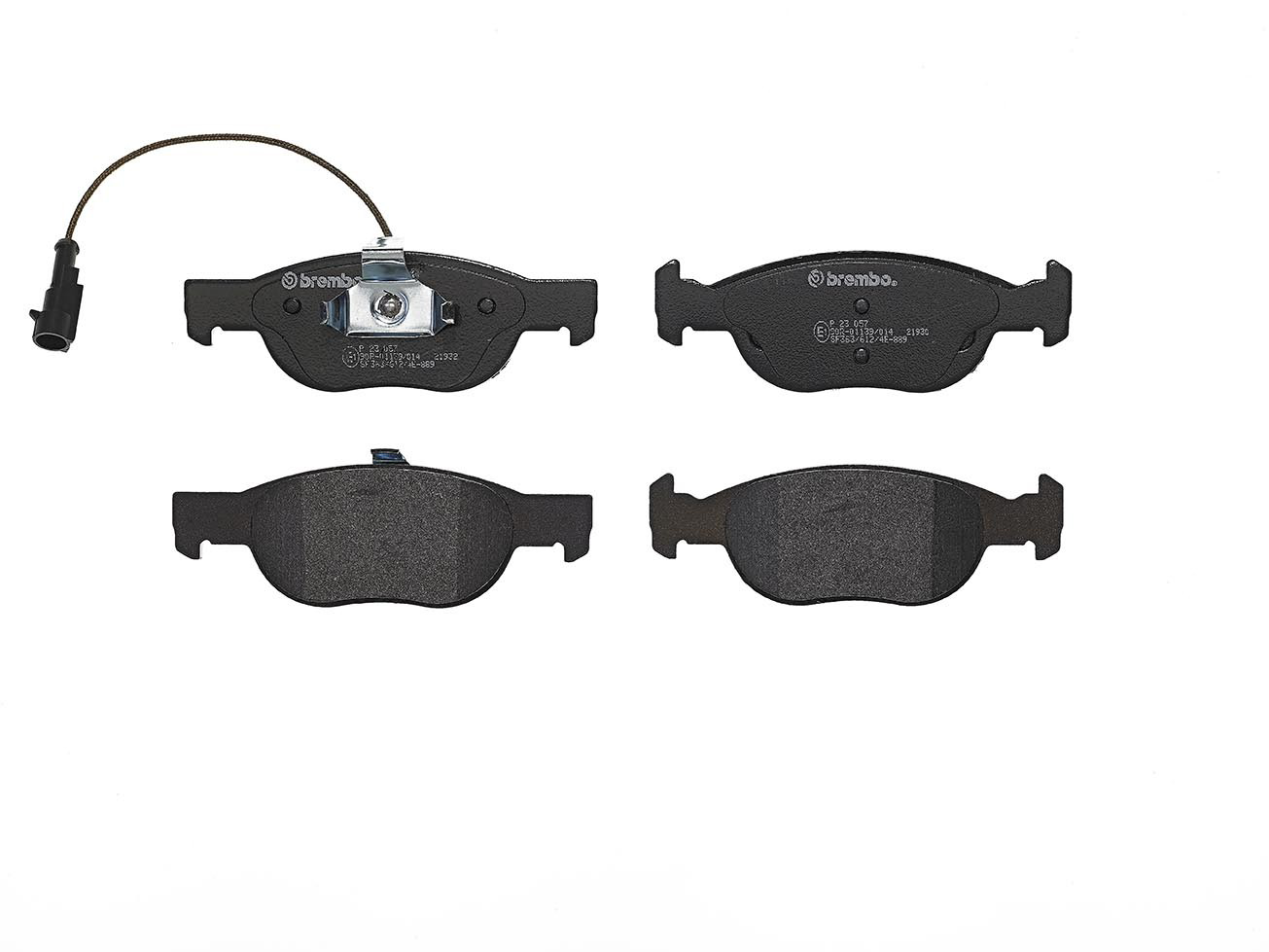Купить P23057 Brembo Колодки тормозные