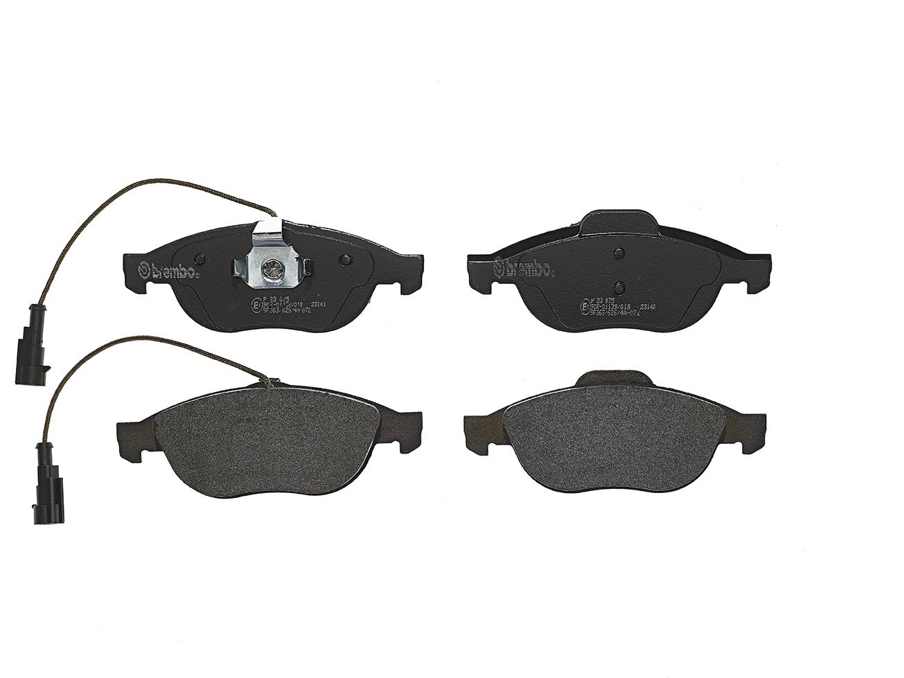 Купить P23075 Brembo Колодки тормозные
