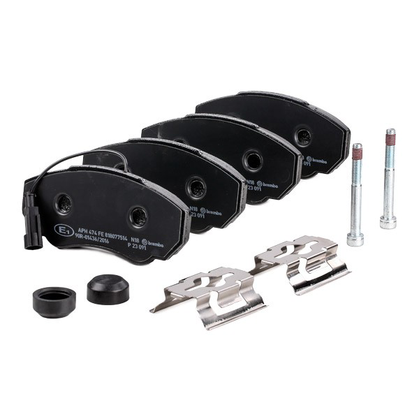 Колодки Brembo P23091 цена, от 21.60 USD