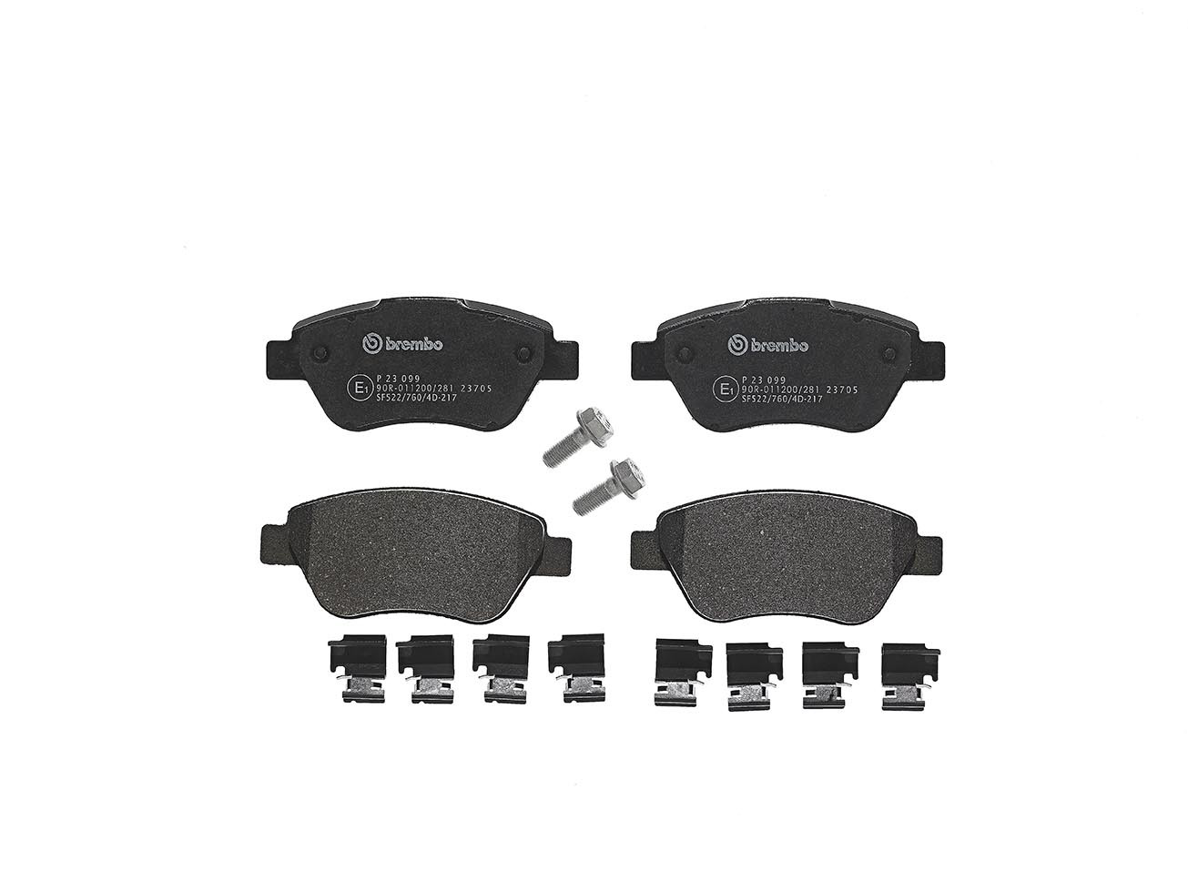 Купить P23099 Brembo Колодки тормозные