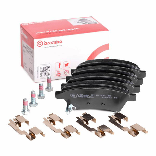 Купить P23105 Brembo Колодки тормозные