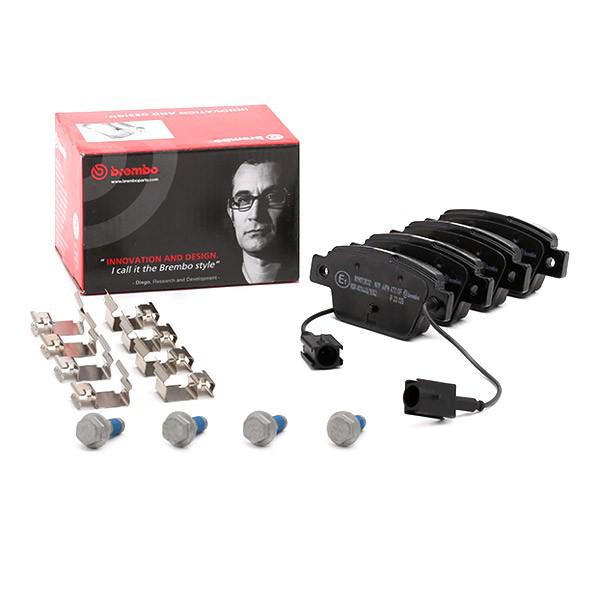 Купить P23135 Brembo Колодки тормозные задние, дисковые