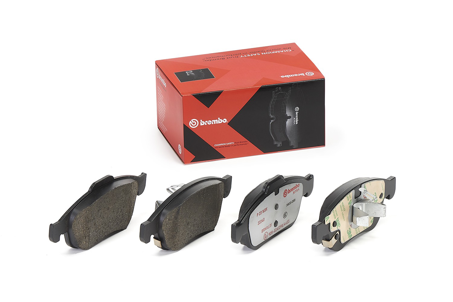 P23165X Brembo Колодки передние