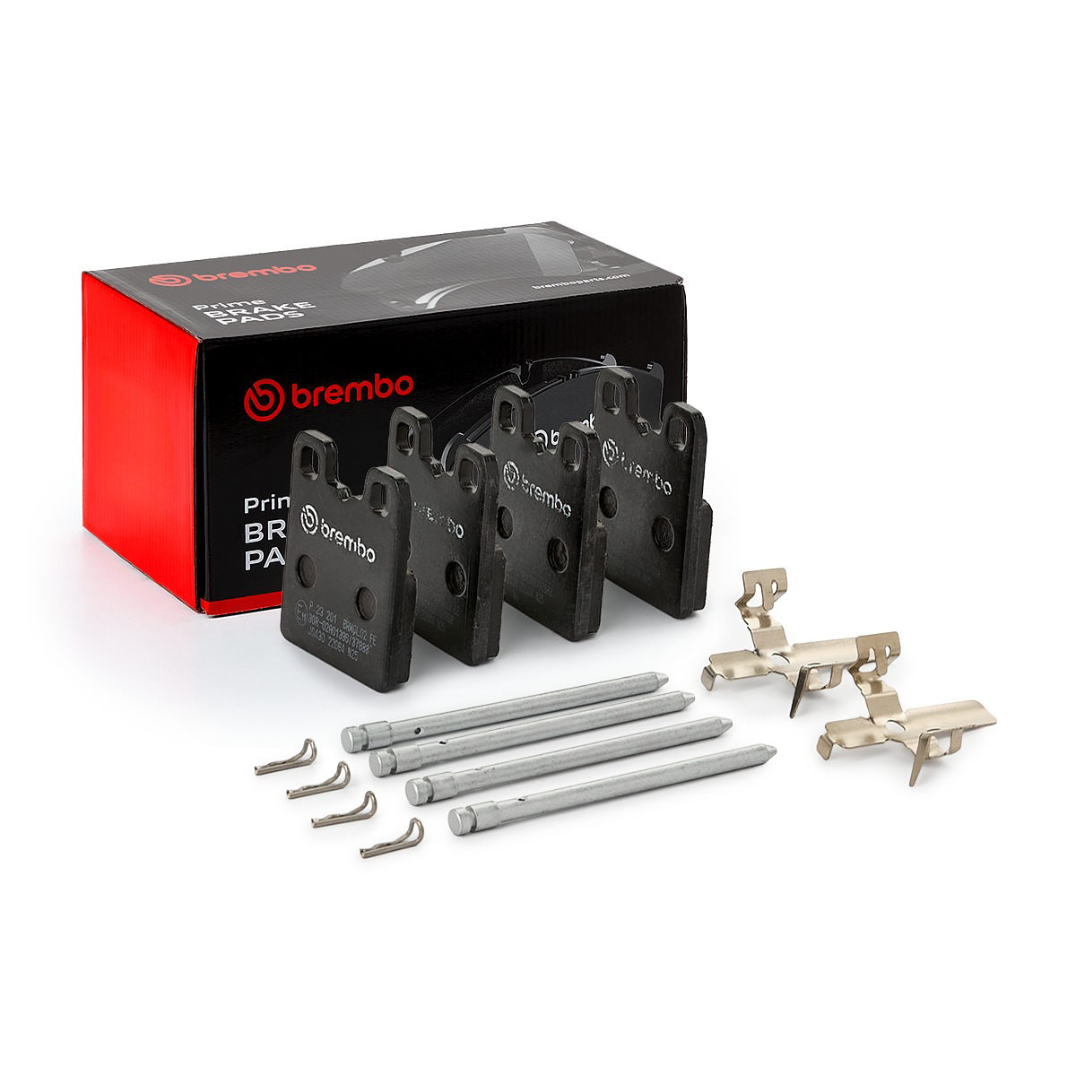 Купить P23201 Brembo Колодки тормозные задние, дисковые