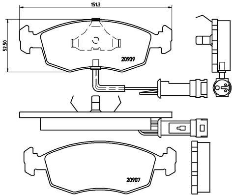 Купить P24007 Brembo Колодки тормозные
