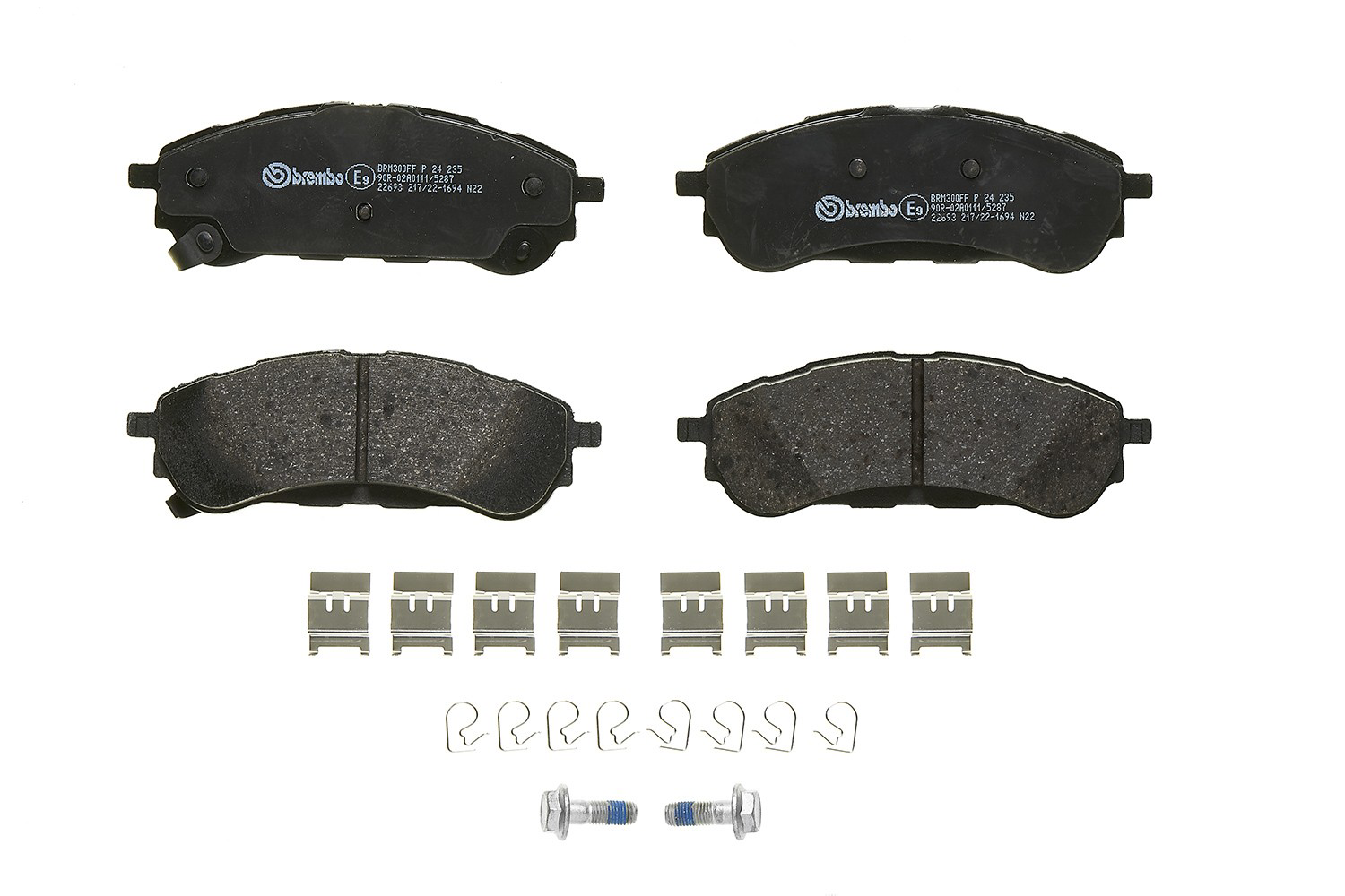 Купить P24235 Brembo Колодки тормозные задние, дисковые