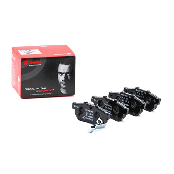 Колодки дисковые  Brembo P28025 цена, от 19.69 USD