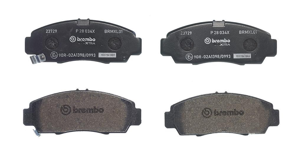 Купить P28034X Brembo Колодки тормозные
