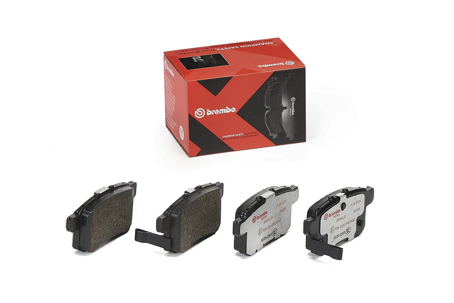 P28072X Brembo Колодки тормозные дисковые комплект