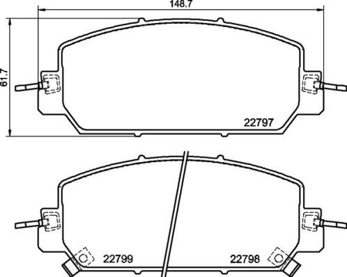 Купить P28098 Brembo Колодки тормозные