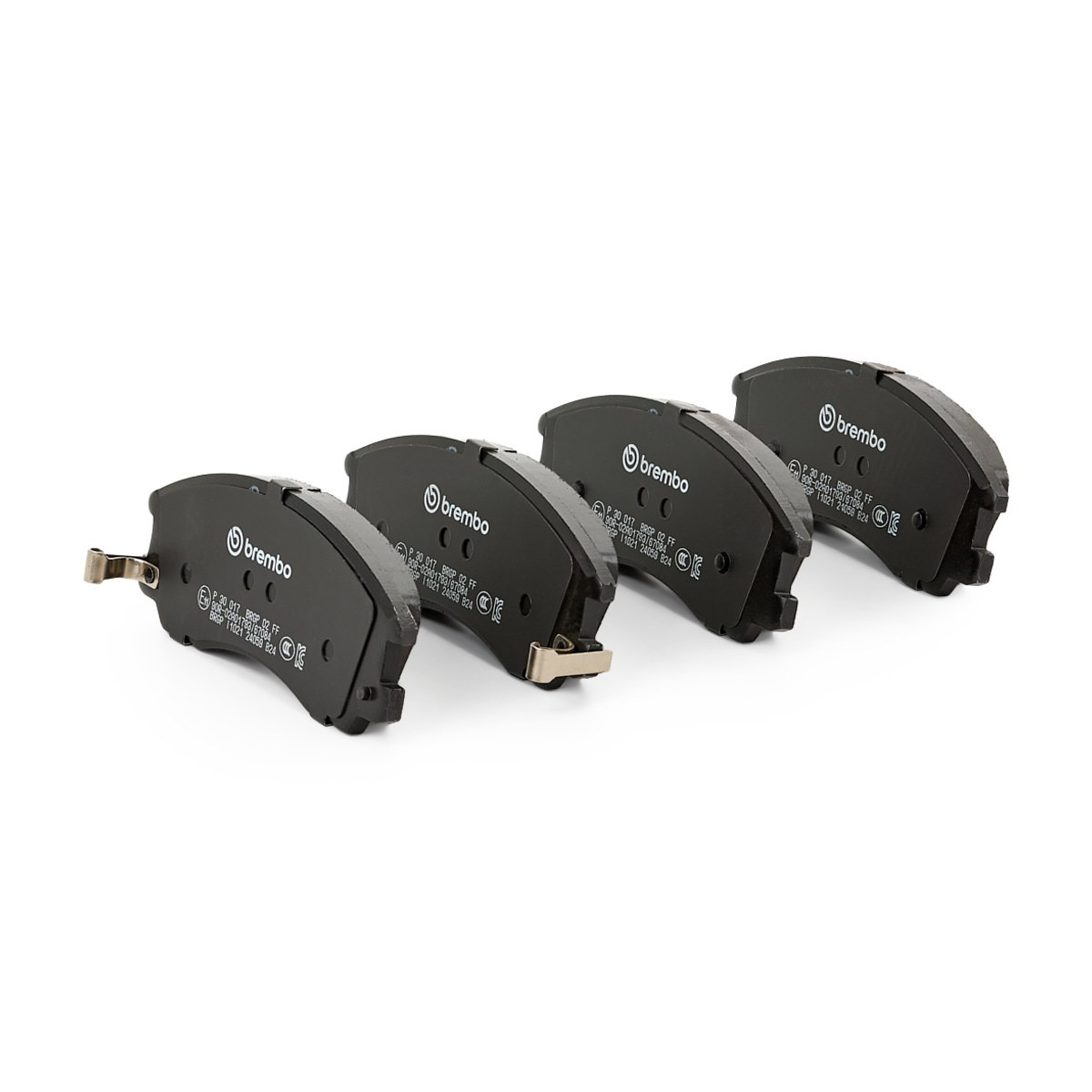 P30017 Brembo Колодки передние