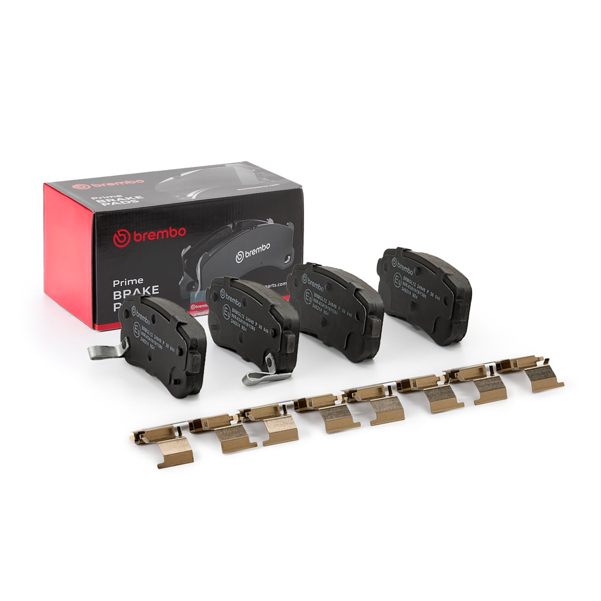 P30046 Brembo Колодки тормозные дисковые комплект