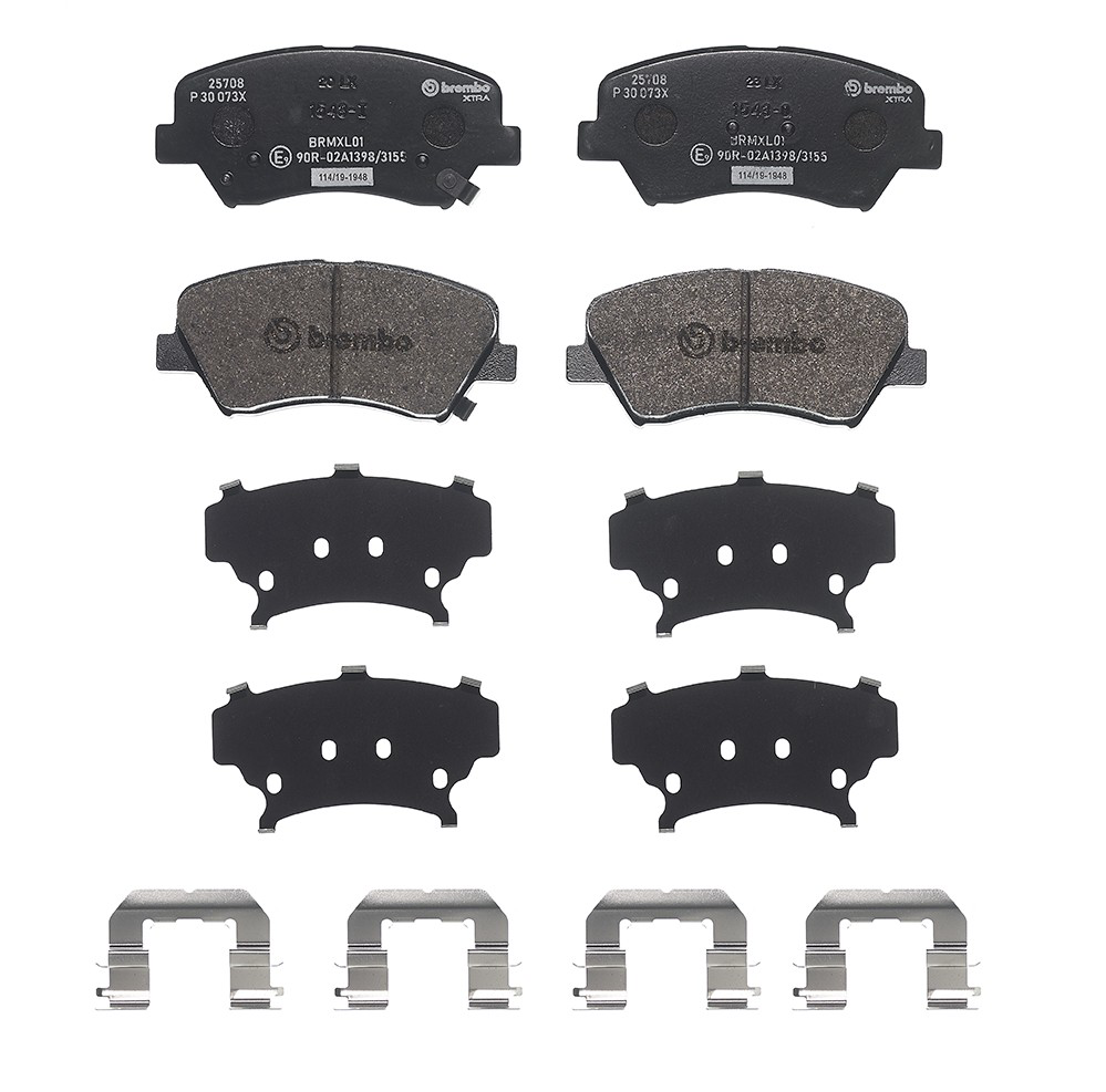 Колодки Brembo P30073X цена, от 21.84 USD
