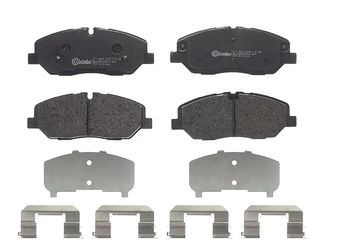 Купить P30084 Brembo Колодки тормозные