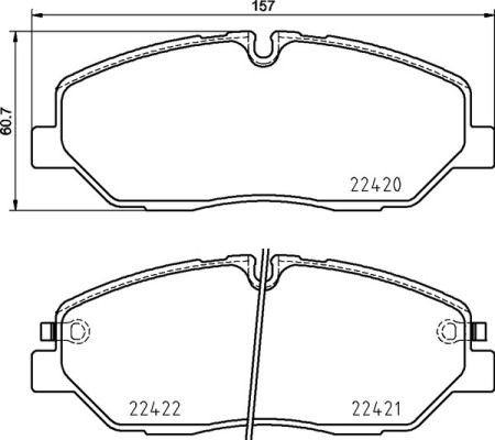 Купить P30090 Brembo Колодки тормозные