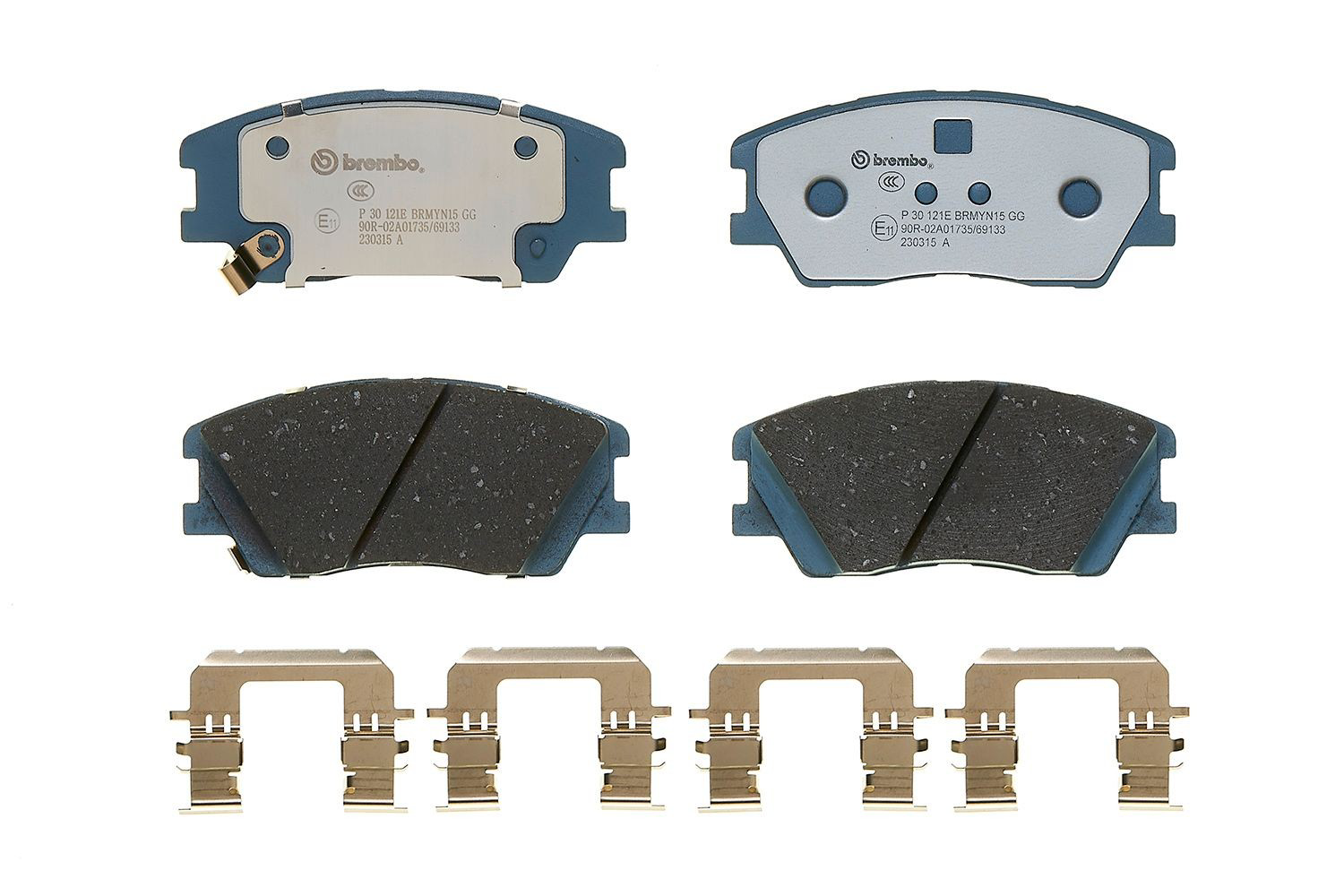 Колодки Brembo P30121E цена, от 46.71 USD