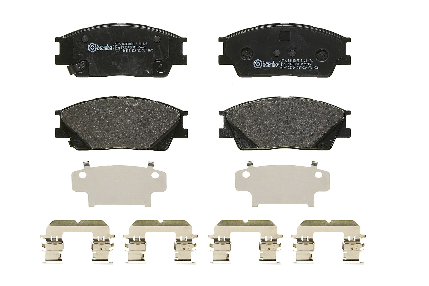 Колодки Brembo P30126 цена, от 83.82 USD