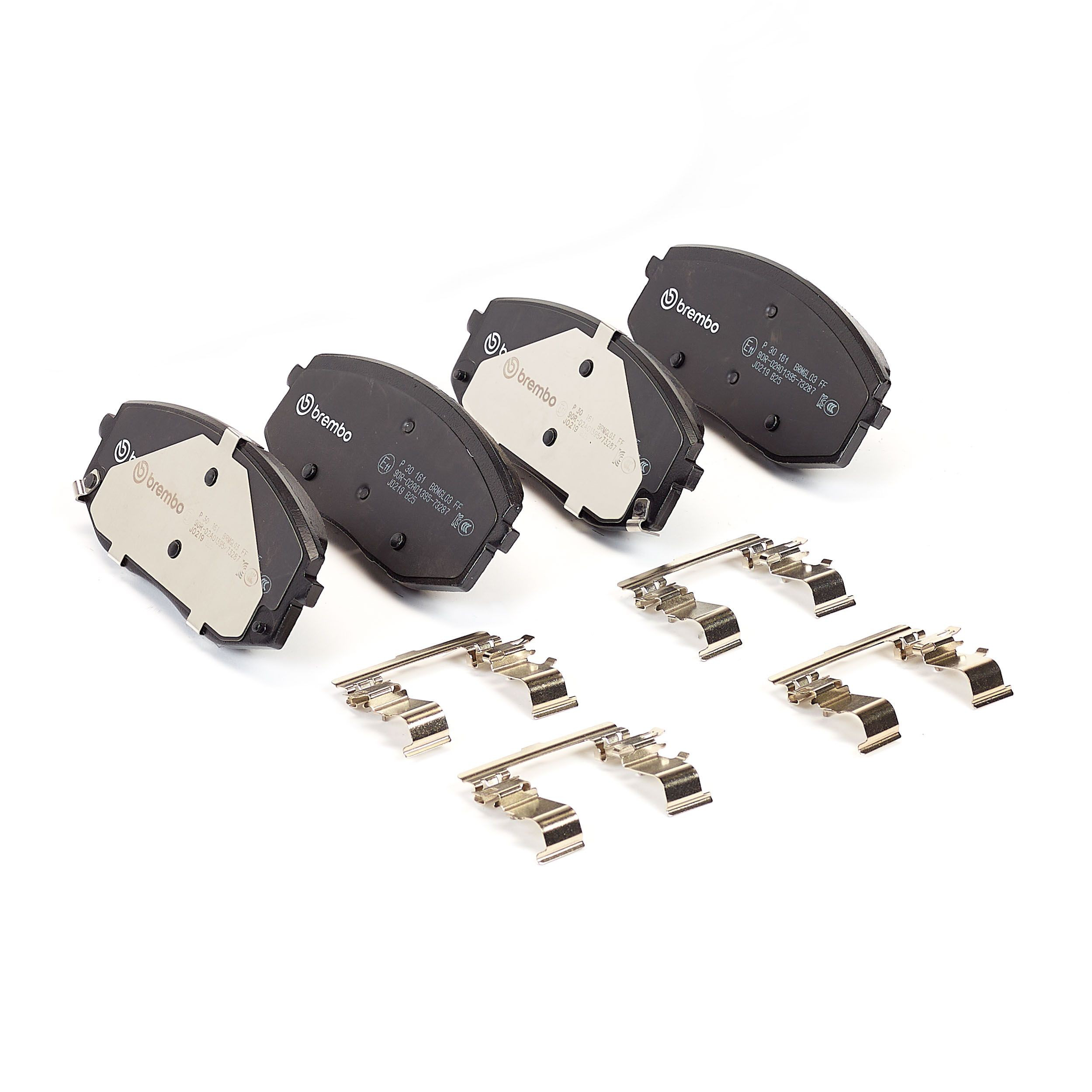 P30161 Brembo Колодки передние