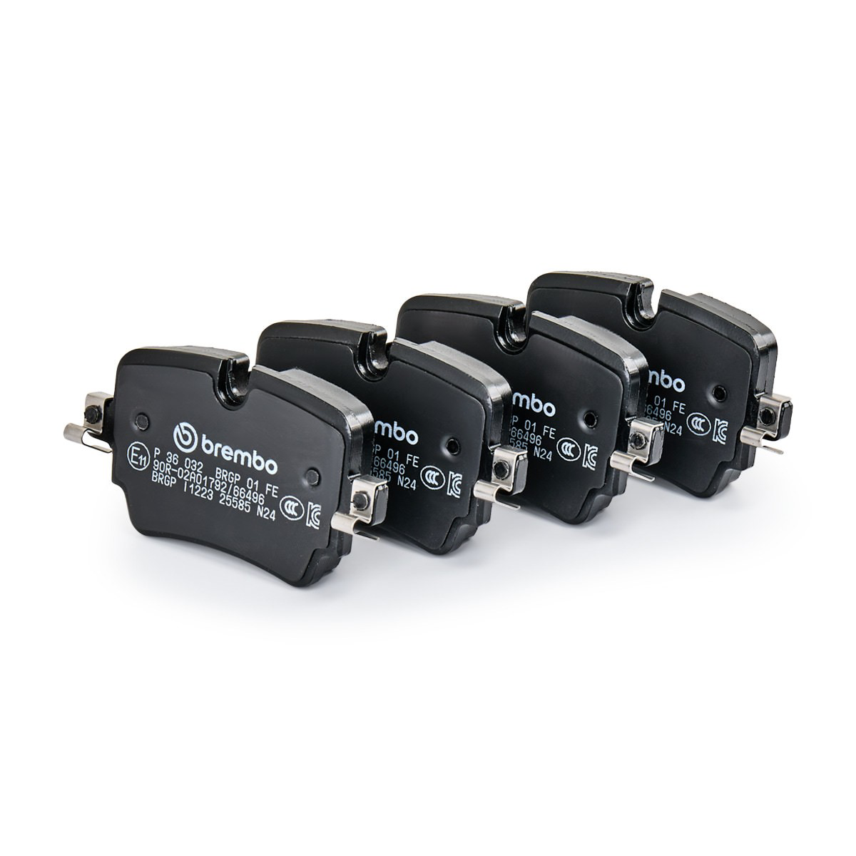 P36032 Brembo Колодки тормозные дисковые комплект