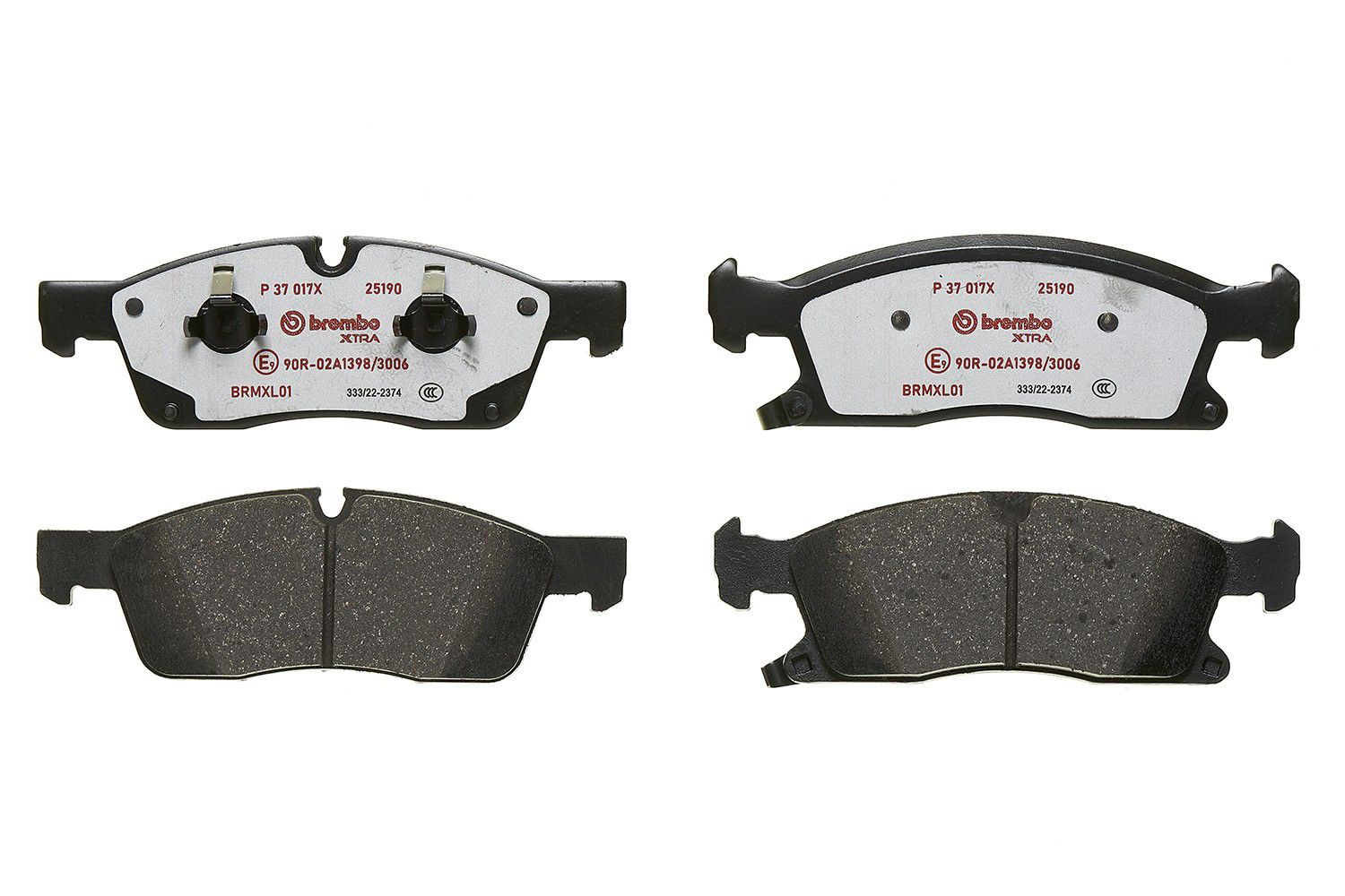 Передние тормозные колодки P37017X Brembo