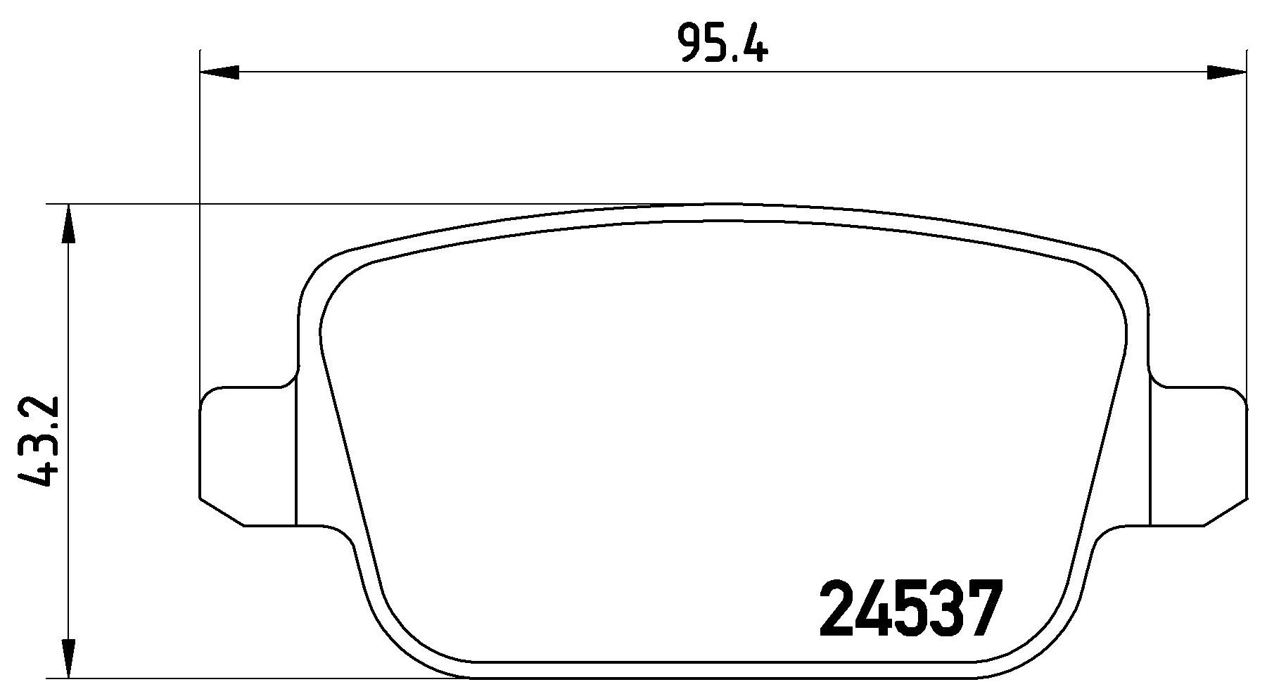 Колодки дисковые  Brembo P44016 цена, от 1638.39 UAH