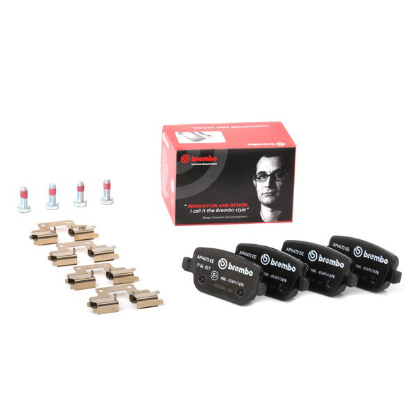 Колодки дисковые  Brembo P44017 цена, от 33.10 USD