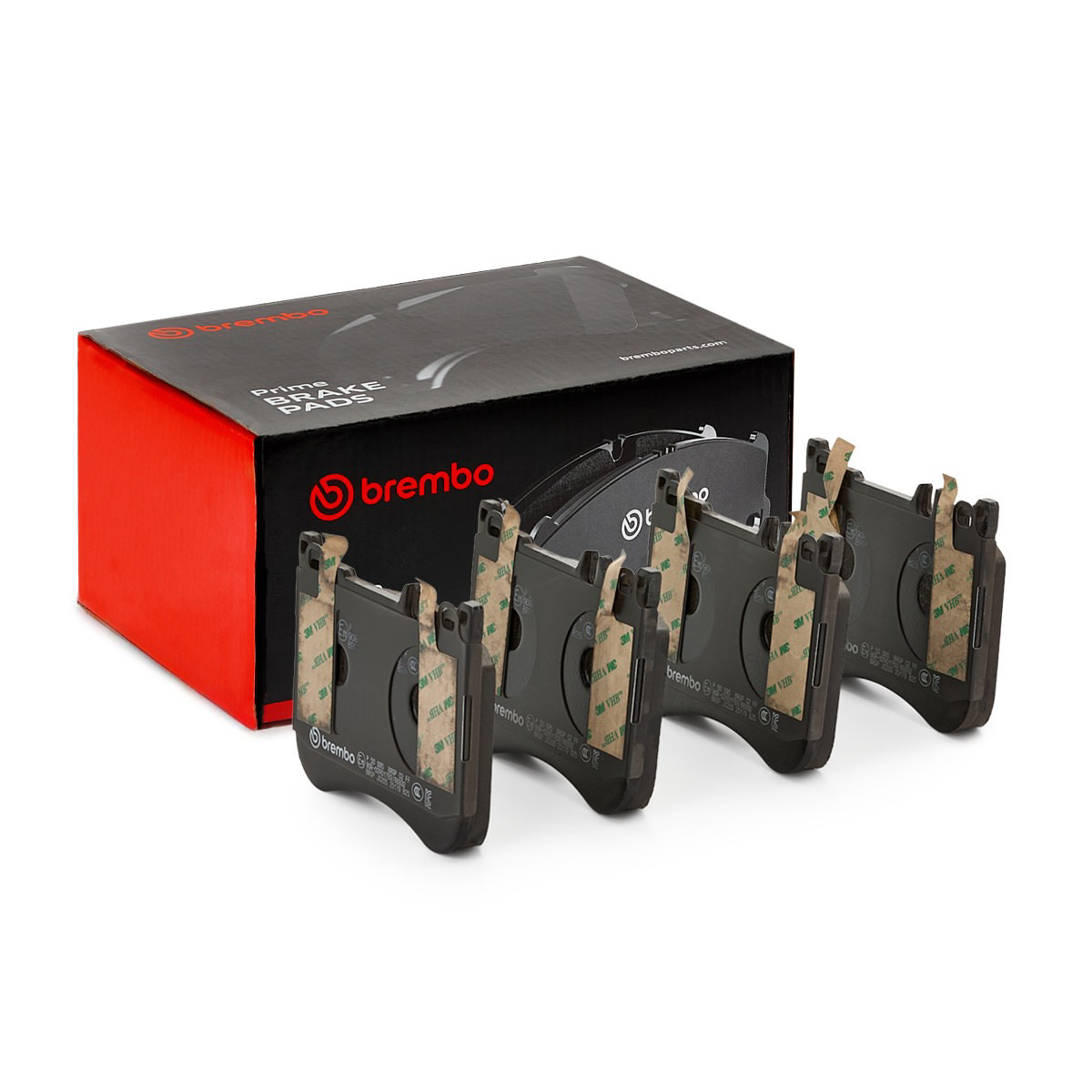 P50095 Brembo Колодки передние