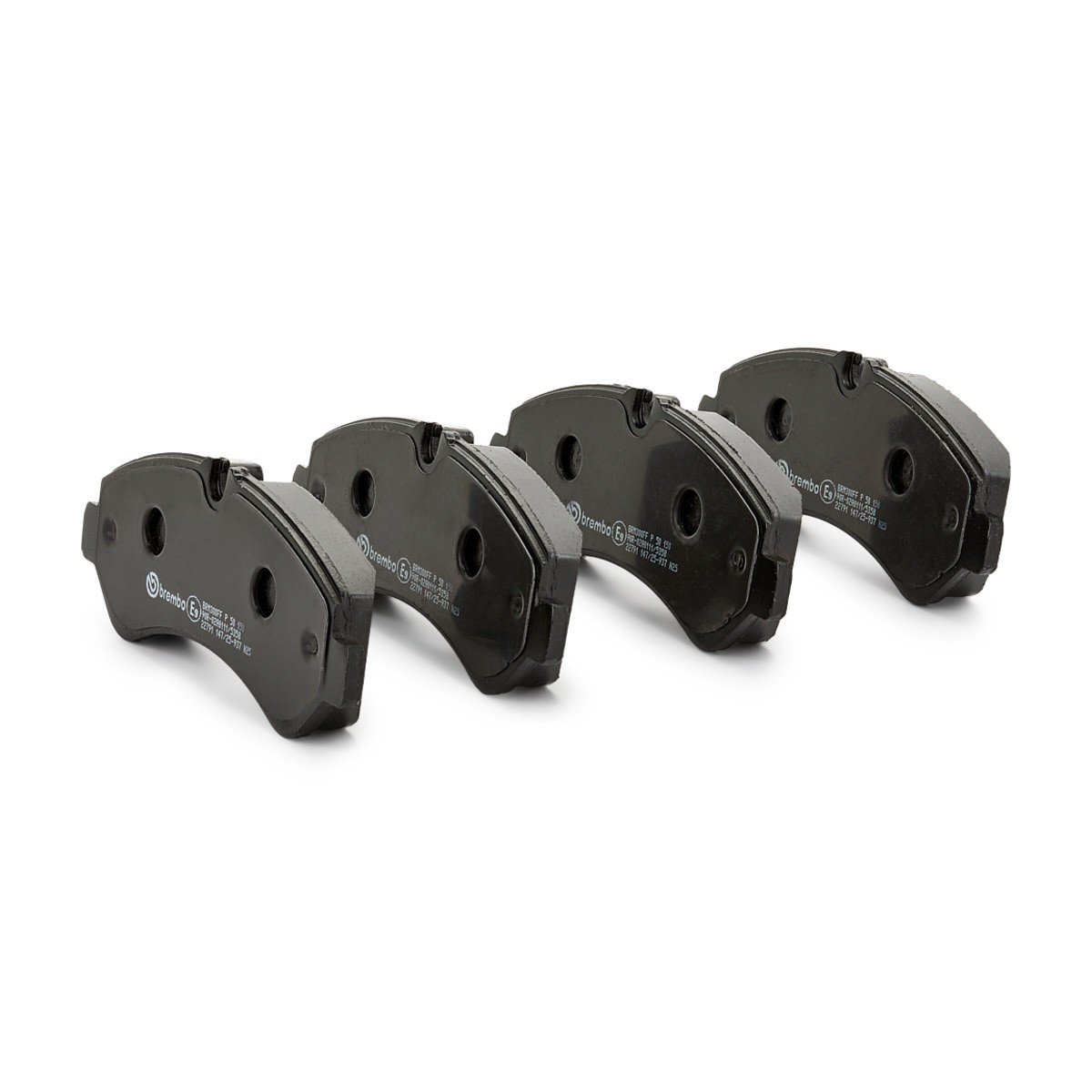 P50150 Brembo Колодки тормозные дисковые комплект