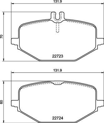 Купить P50161 Brembo Колодки тормозные задние, дисковые