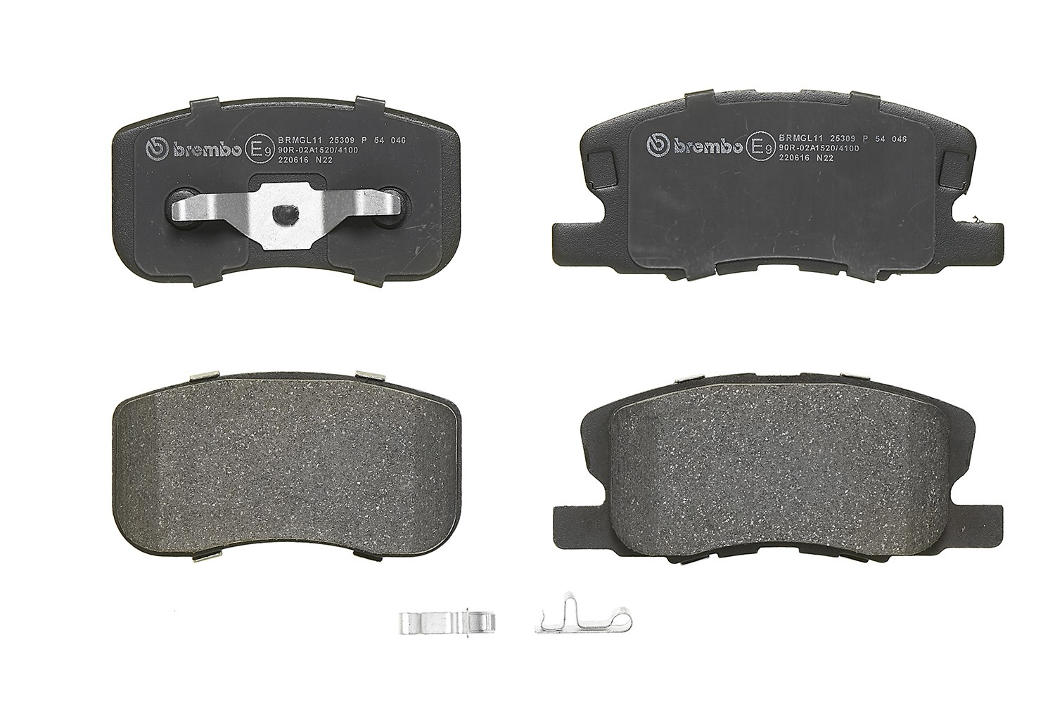 Купить P54046 Brembo Колодки тормозные