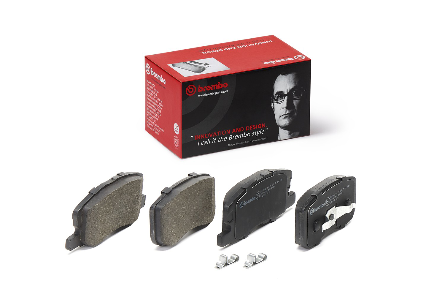 Передние тормозные колодки P54046 Brembo