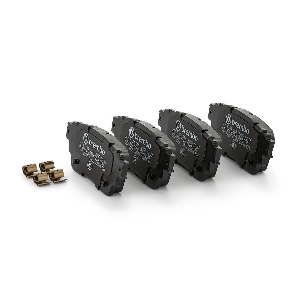 Купить P54063 Brembo Колодки тормозные задние, дисковые