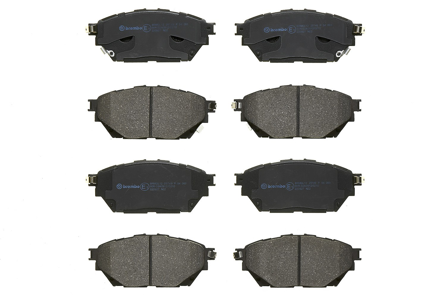 Купить P54065 Brembo Колодки тормозные