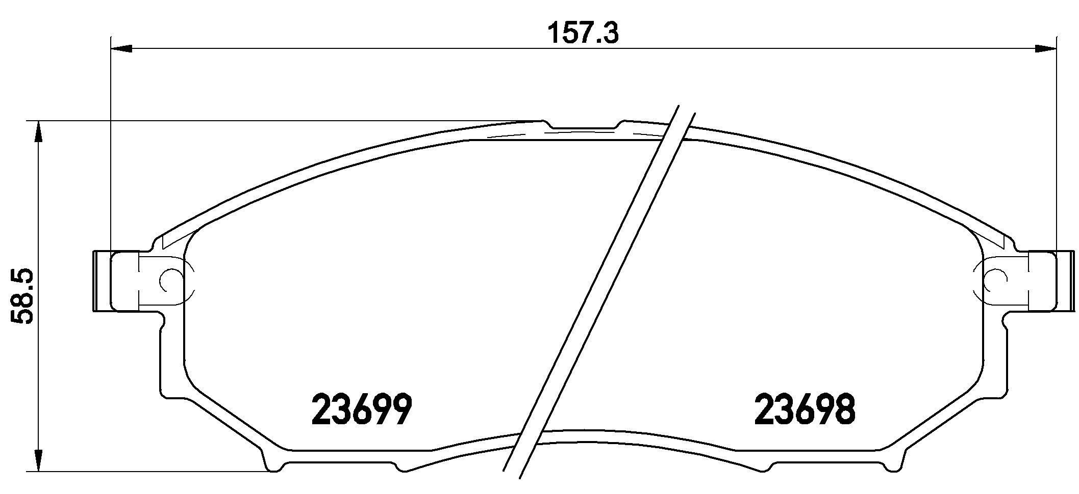 Колодки Brembo P56094 цена, от 38.40 USD