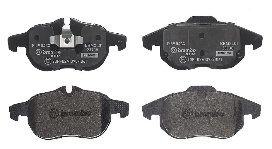 Колодки Brembo P59043X цена, от 22.81 USD