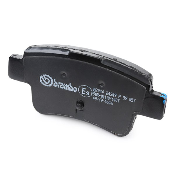 P59057 Brembo Колодки тормозные дисковые комплект