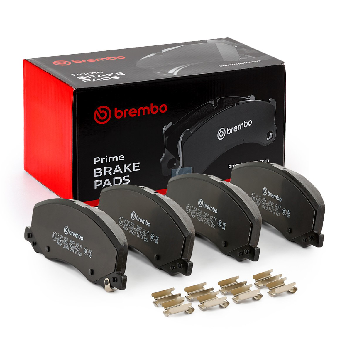 Купить P59058 Brembo Колодки тормозные