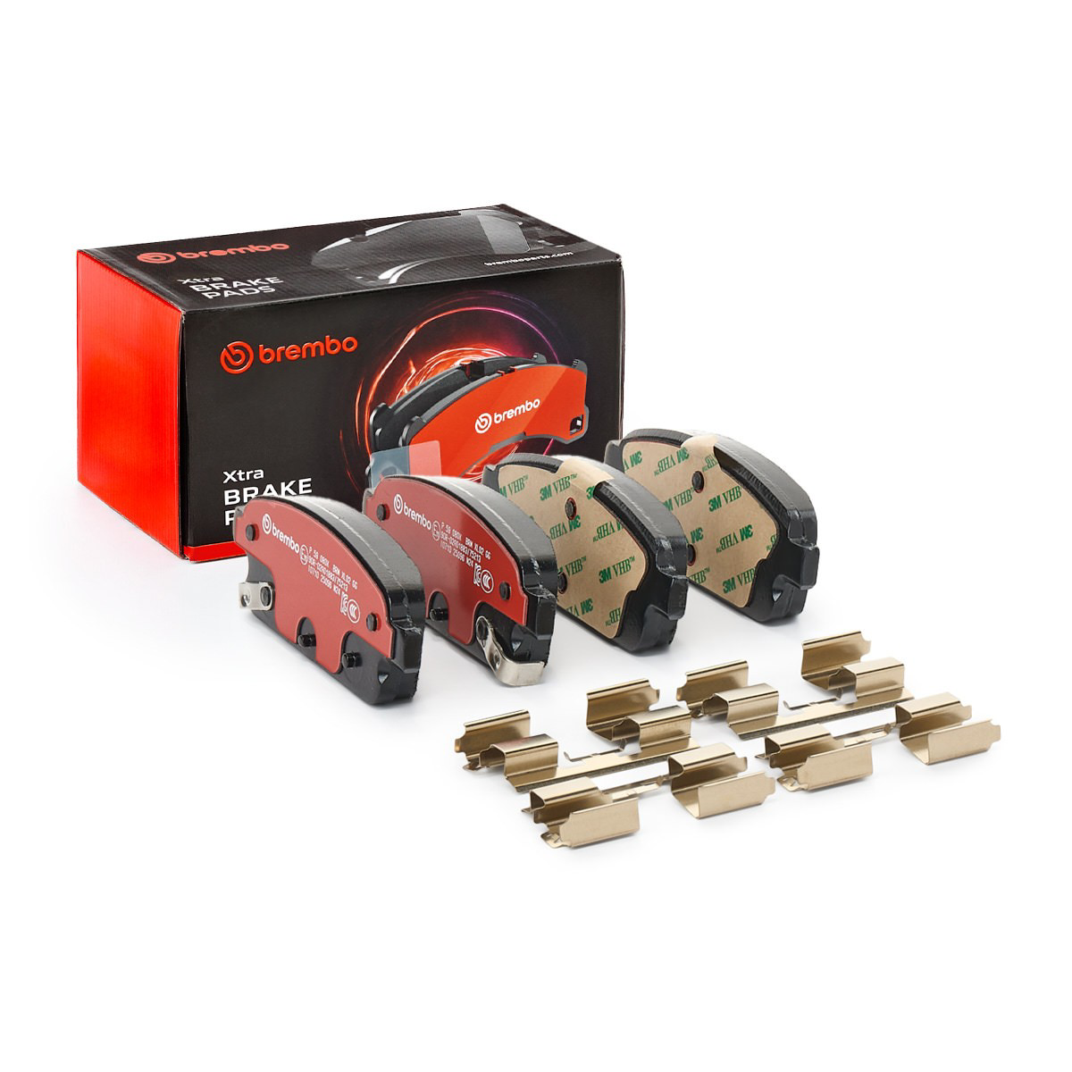 Задние тормозные колодки P59080X Brembo