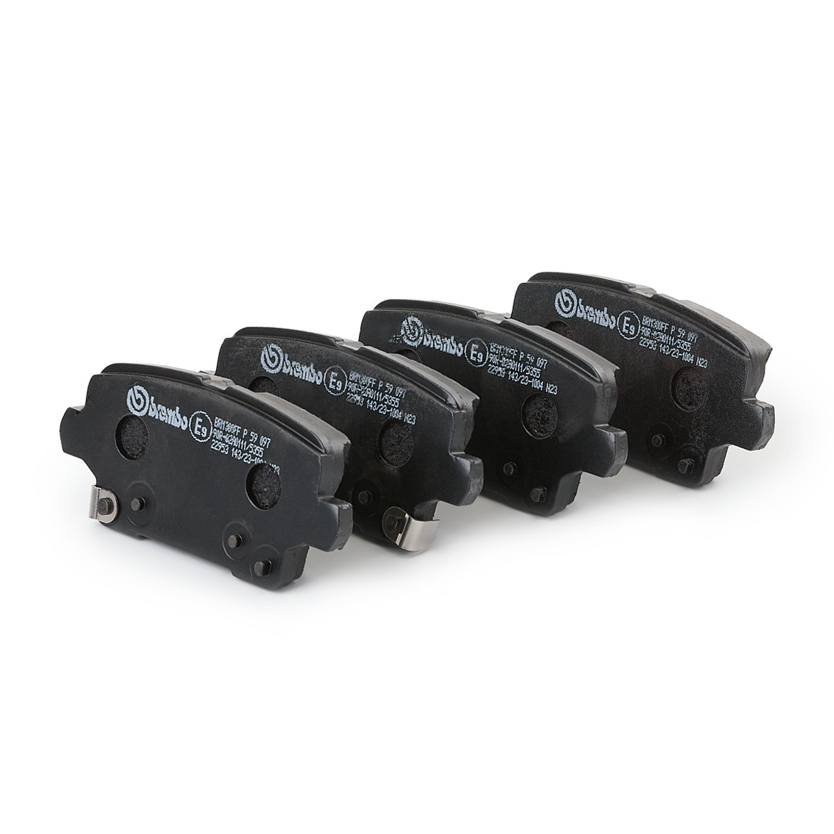 Купить P59097 Brembo Колодки тормозные задние, дисковые