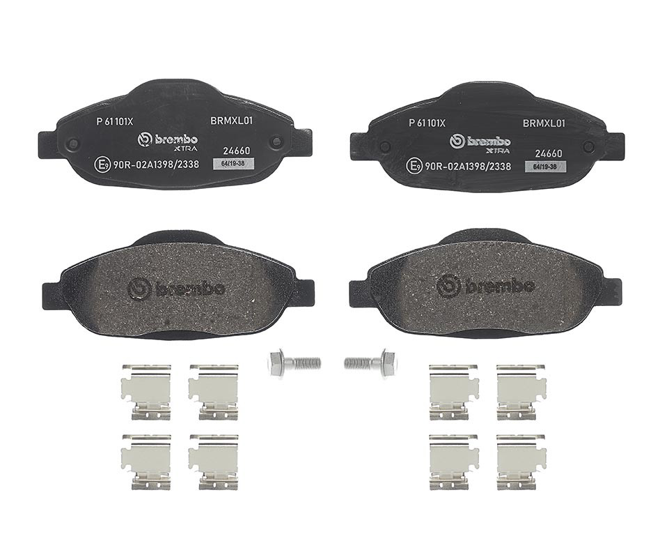 Передние тормозные колодки P61101X Brembo