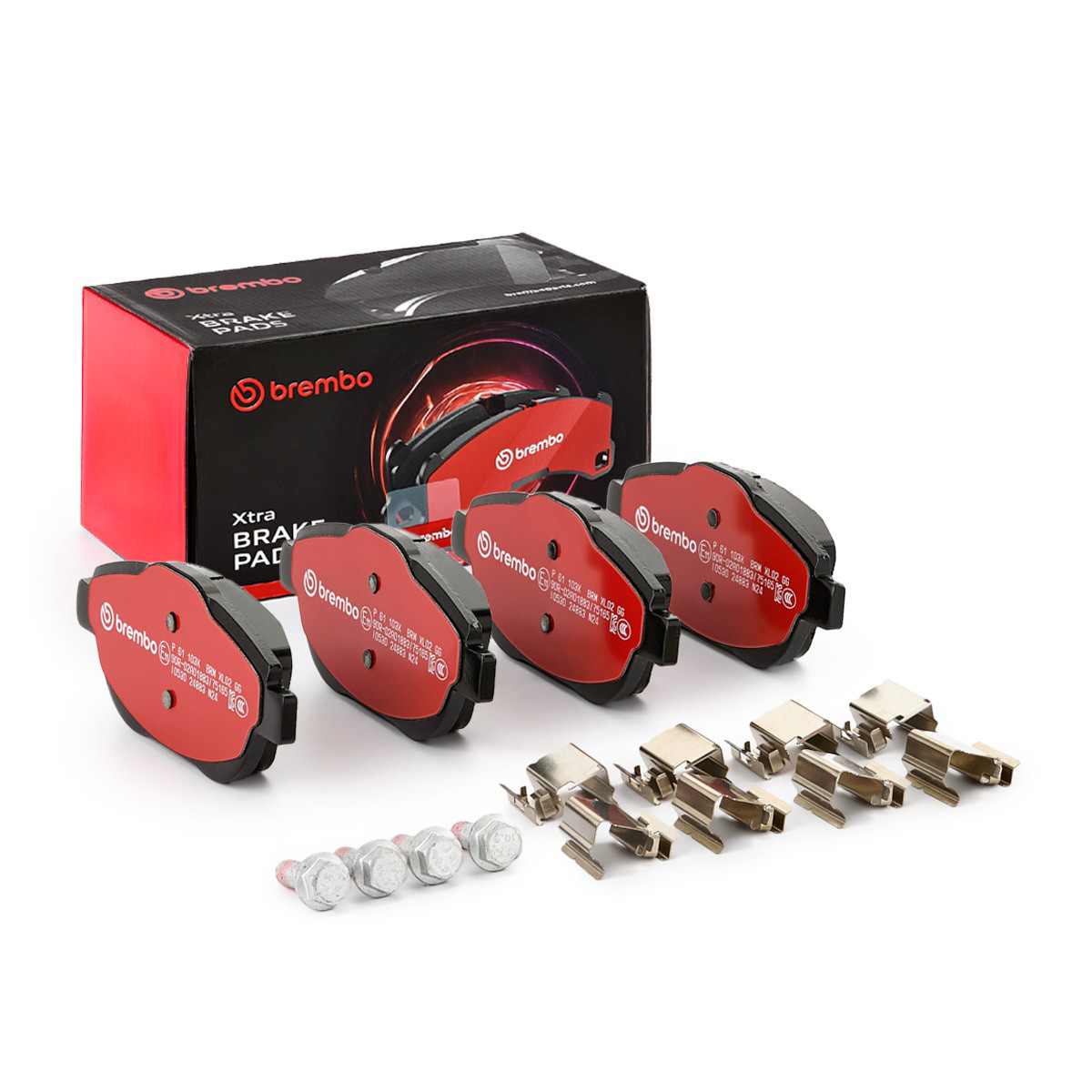 P61103X Brembo Колодки передние
