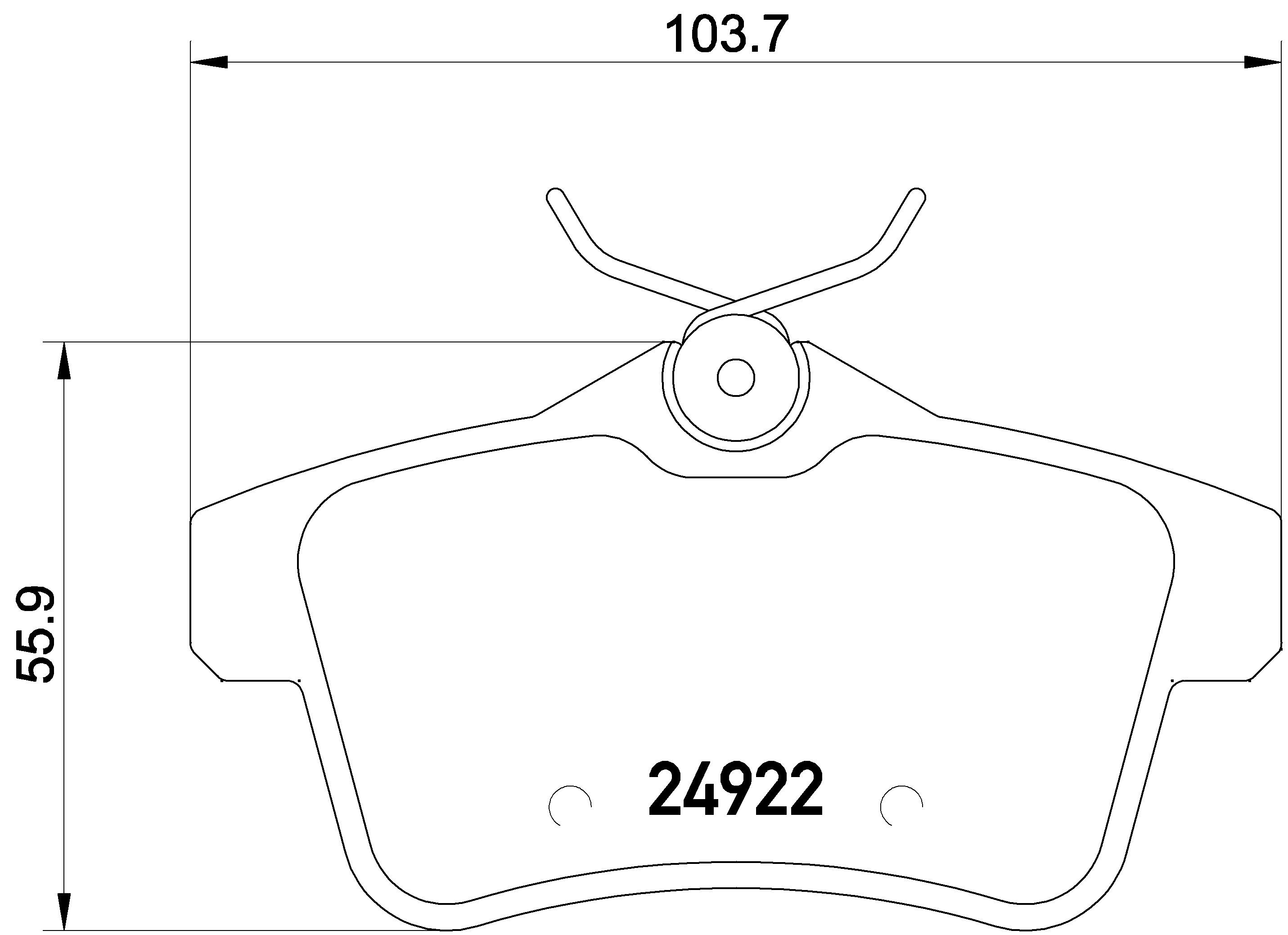 Колодки дисковые  Brembo P61114X цена, от 30.71 USD