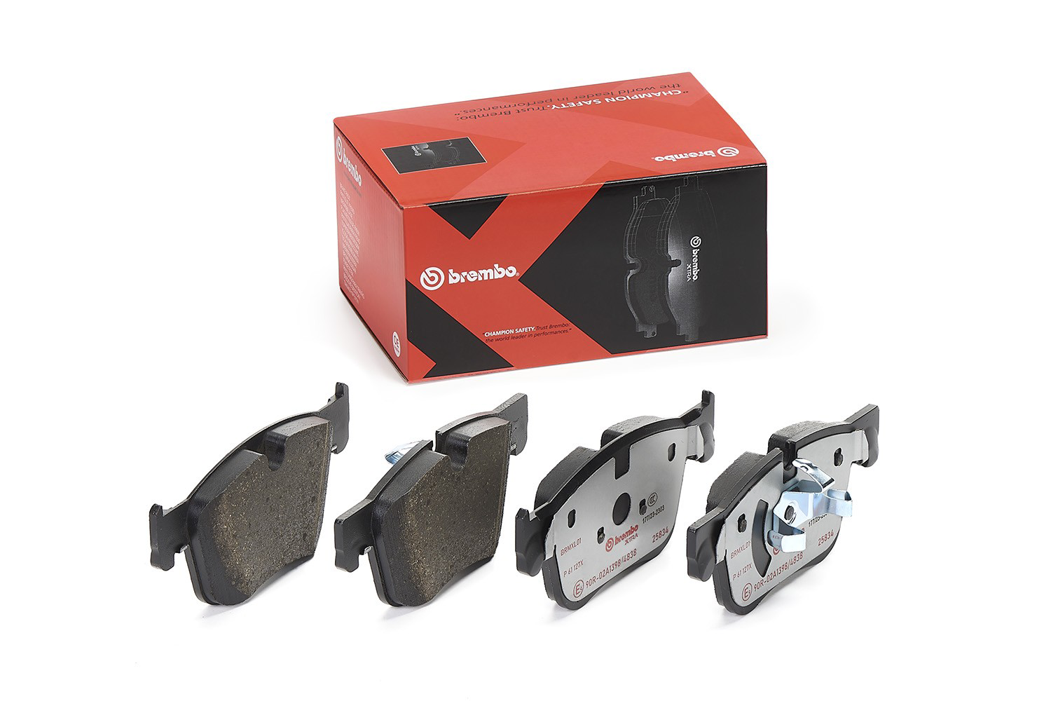 Передние тормозные колодки P61127X Brembo