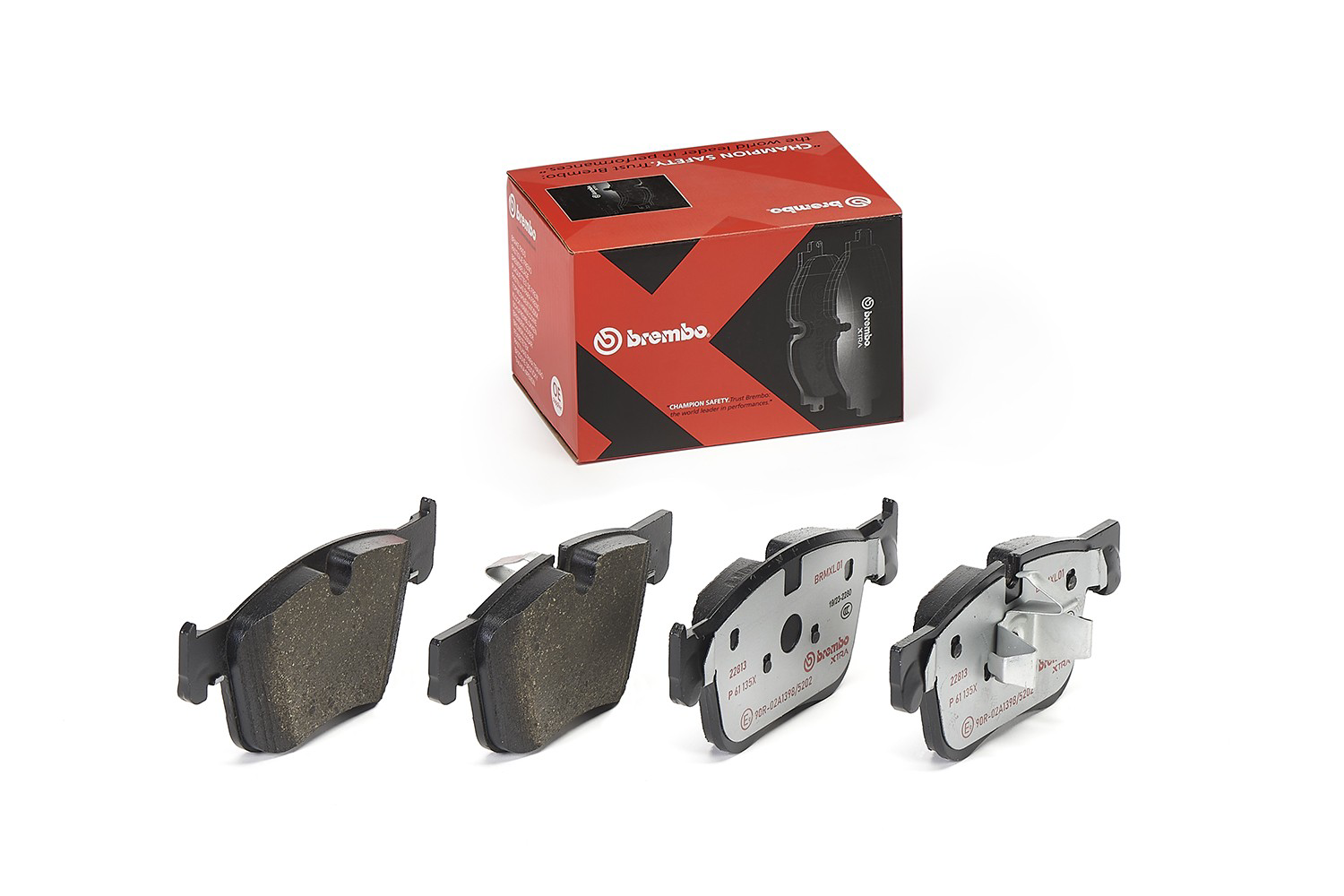 Купить P61135X Brembo Колодки тормозные