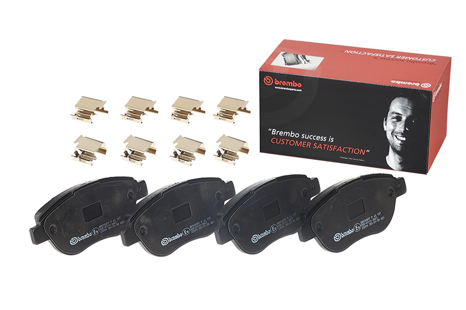Купить P61137 Brembo Колодки тормозные
