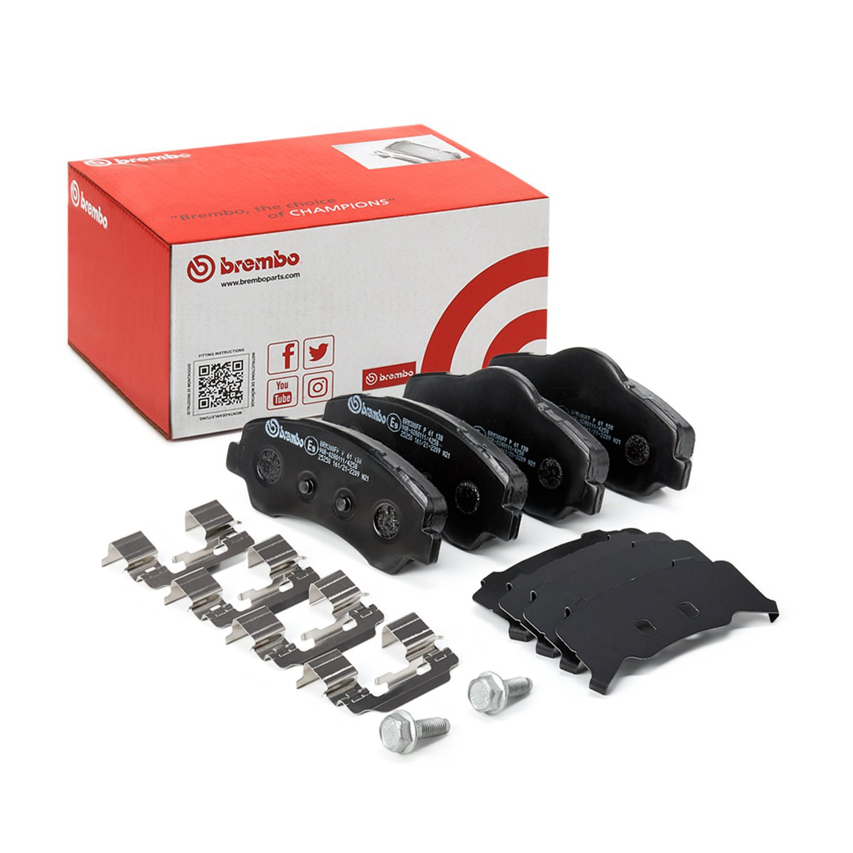 Колодки Brembo P61138 цена, от 54.02 USD