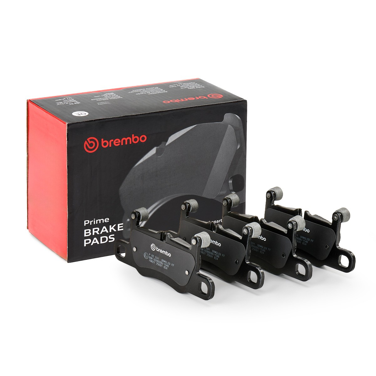Купить P65031 Brembo Колодки тормозные задние, дисковые