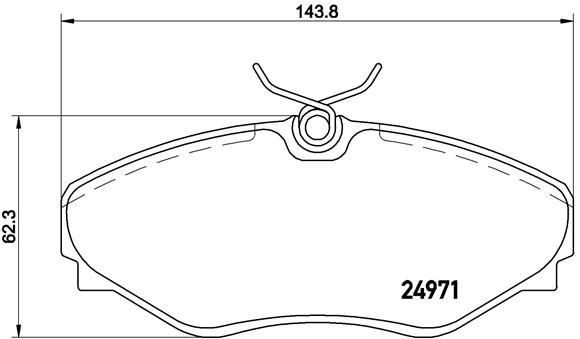 Колодки Brembo P68055 цена, от 30.71 USD