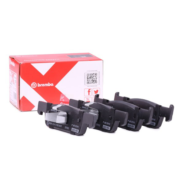 Колодки Brembo P68059X цена, от 28.28 USD